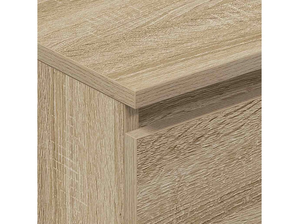 Sideboard Sonoma-Eiche 60x35x98,5 cm Holzwerkstoff