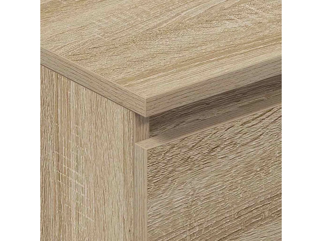 Buffet Chêne sonoma 60x35x98,5 cm Bois d'ingénierie