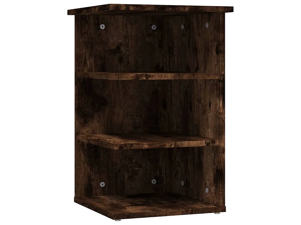 Armoire latérale Chêne fumé 35x35x55 cm Bois d'ingénierie
