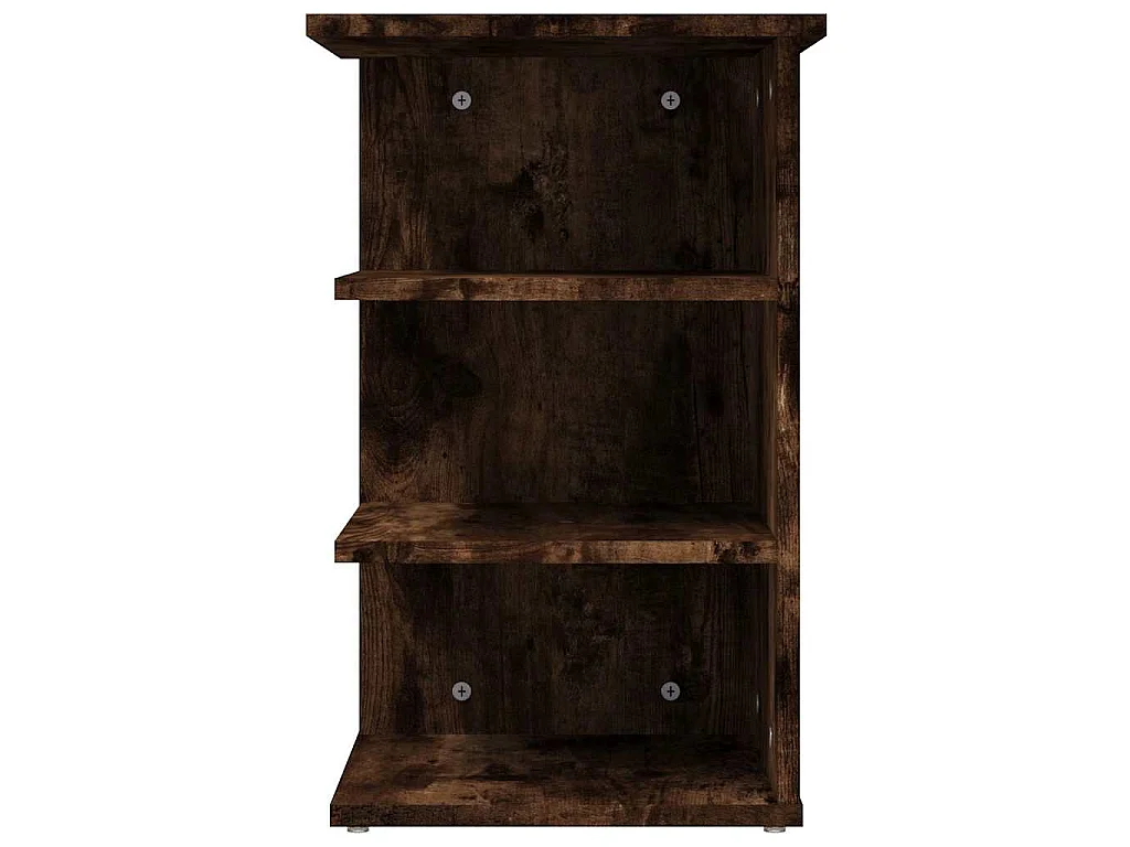 Armoire latérale Chêne fumé 35x35x55 cm Bois d'ingénierie