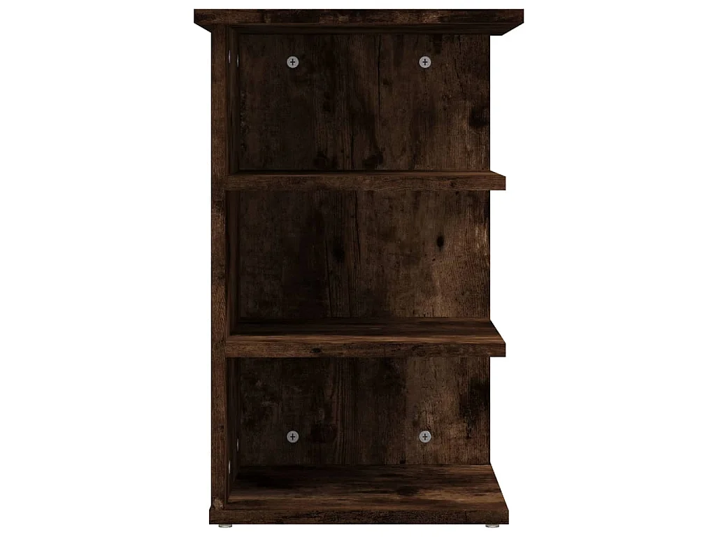 Armoire latérale Chêne fumé 35x35x55 cm Bois d'ingénierie