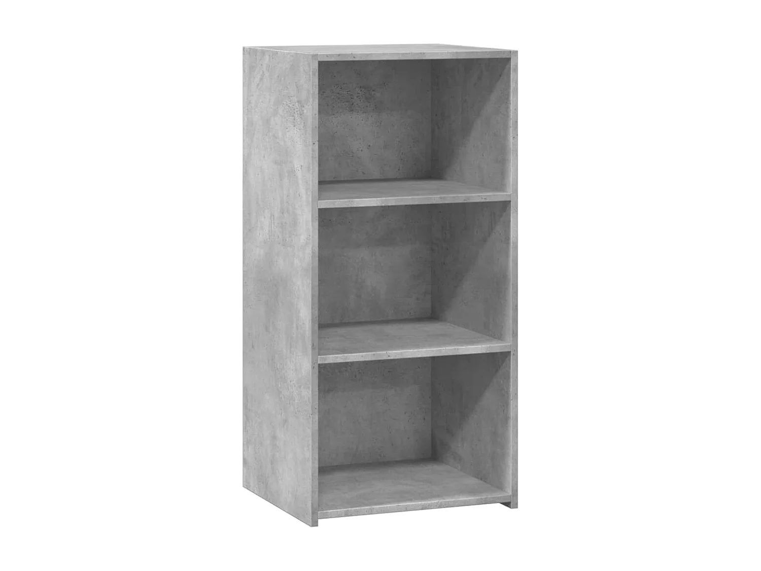 Credenza Grigio Cemento 45x41x93 cm in Legno Multistrato