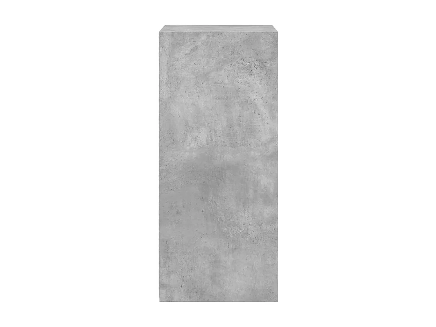 Credenza Grigio Cemento 45x41x93 cm in Legno Multistrato