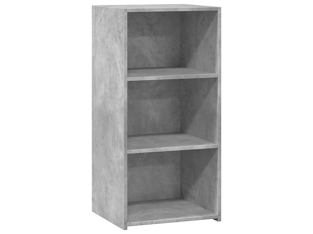 Buffet gris béton 45x41x93 cm bois d'ingénierie