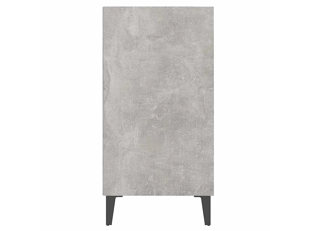 Buffet gris béton 57x35x70 cm bois d'ingénierie