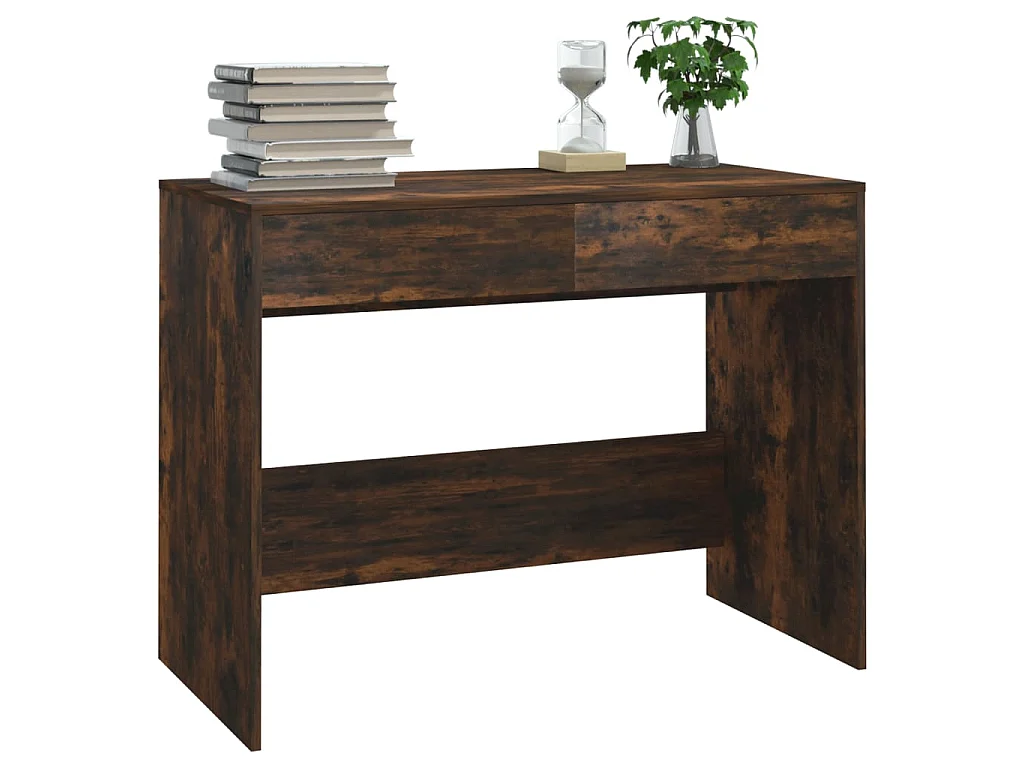 Bureau Chêne fumé 101x50x76,5 cm Aggloméré