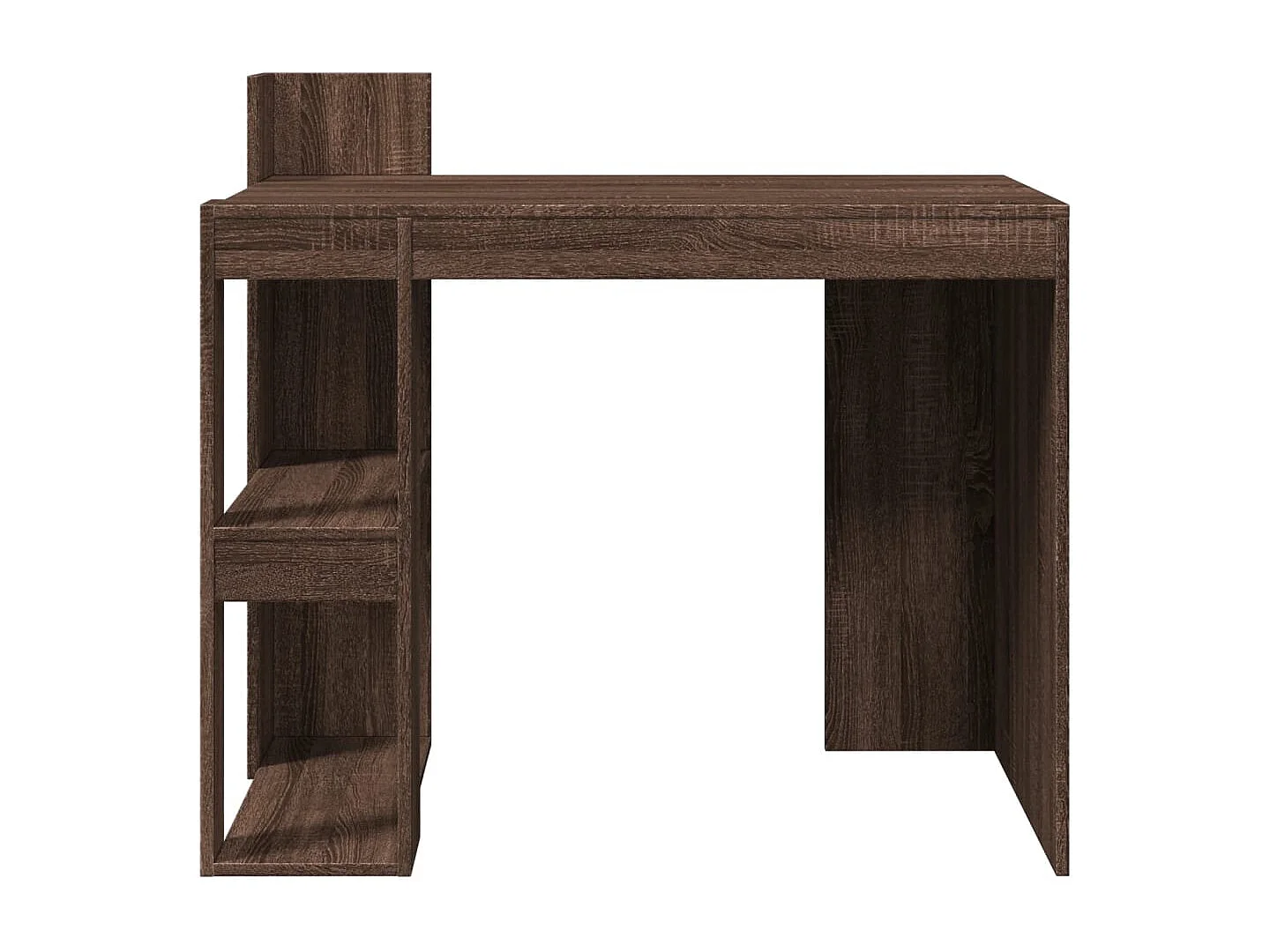 Schreibtisch Braun Eichen-Optik 103,5x56,5x94 cm Holzwerkstoff