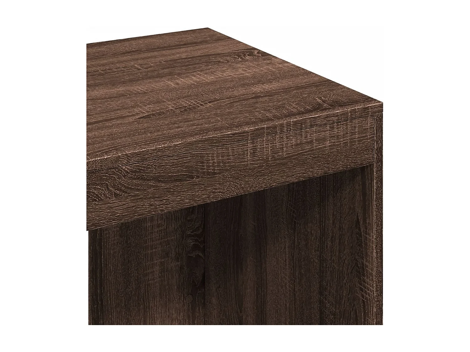 Schreibtisch Braun Eichen-Optik 103,5x56,5x94 cm Holzwerkstoff