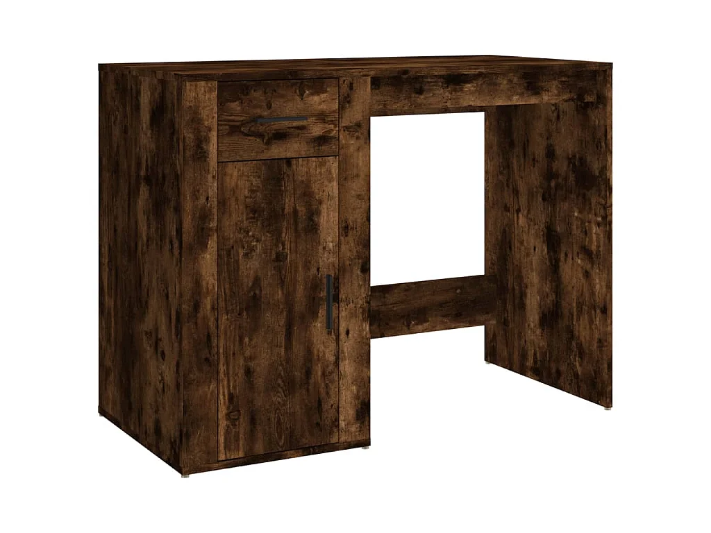 Schreibtisch Räuchereiche 100x49x75 cm Holzwerkstoff