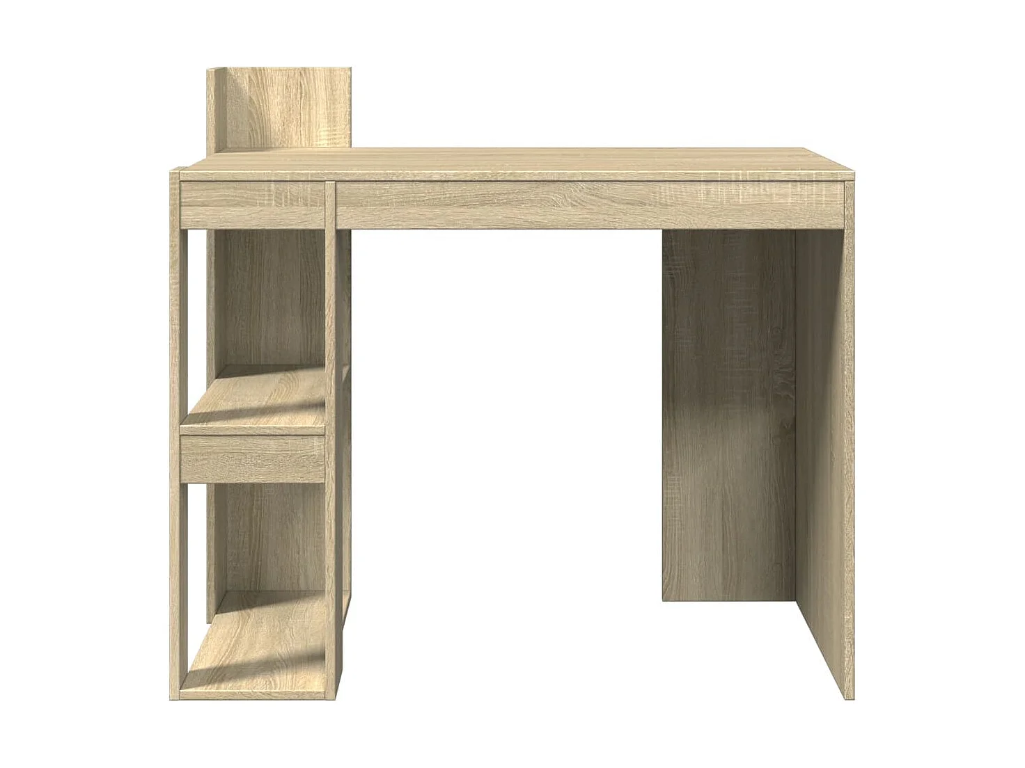 Bureau chêne sonoma 103,5x56,5x94 cm bois d'ingénierie