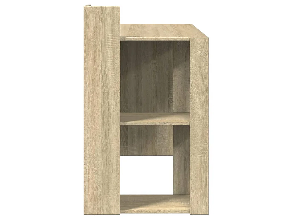 Bureau chêne sonoma 103,5x56,5x94 cm bois d'ingénierie
