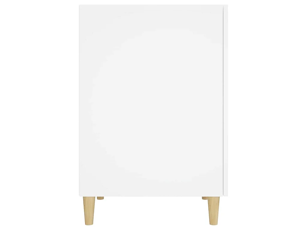 Bureau Blanc 140x50x75 cm Bois d'ingénierie