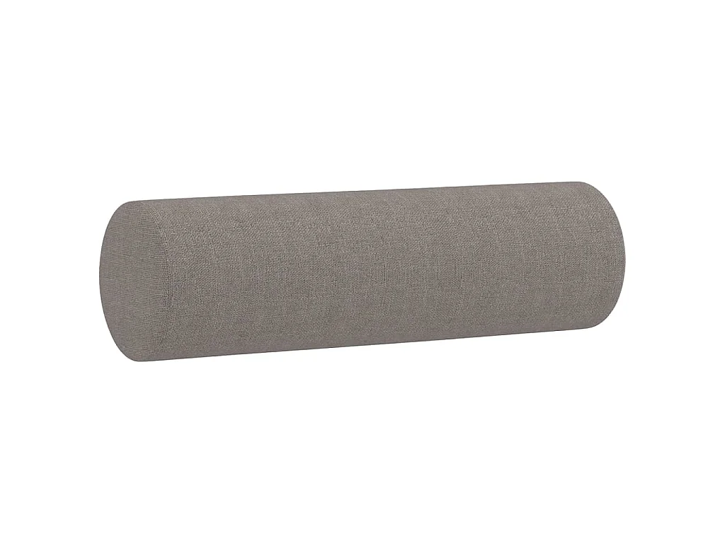 Ensemble de canapés 3 pcs avec coussins taupe tissu