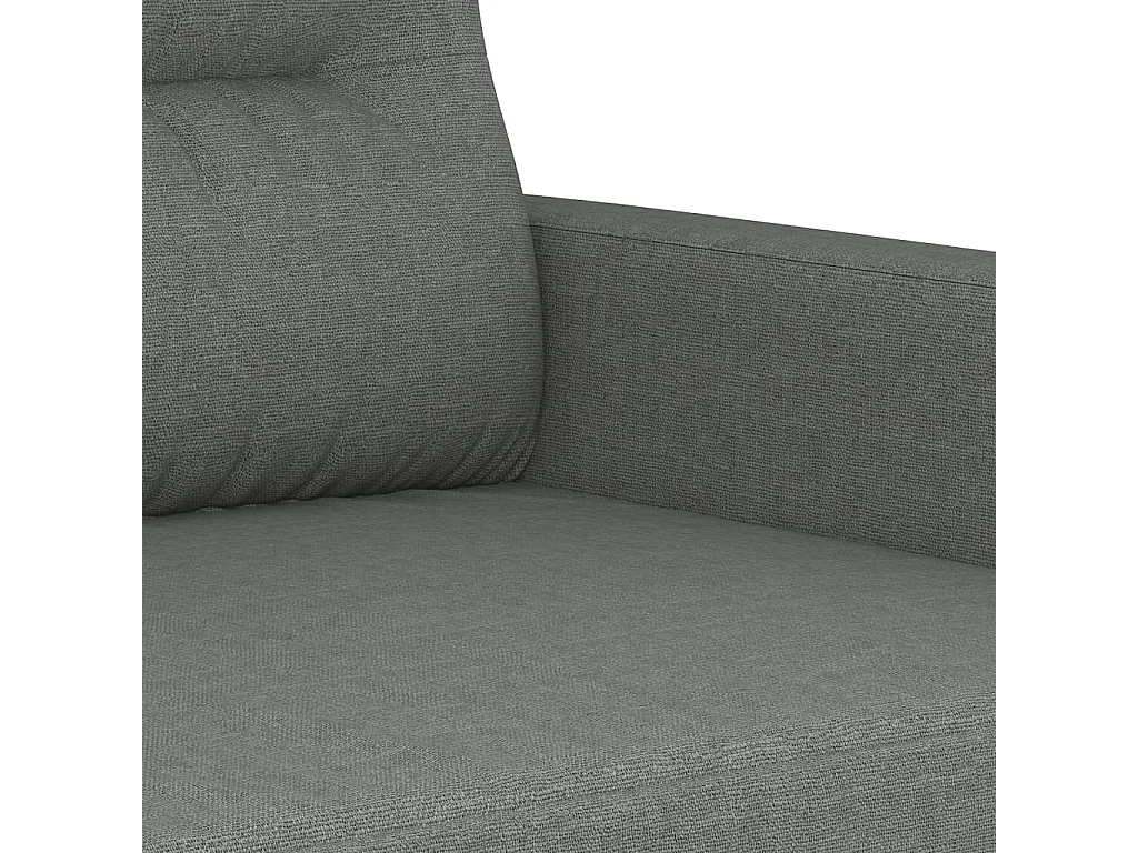 Fauteuil Gris foncé 60 cm Tissu