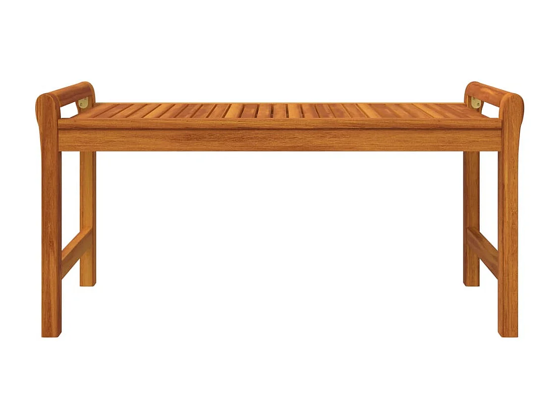 Salon de jardin 4 pcs avec coussins Bois d'acacia solide