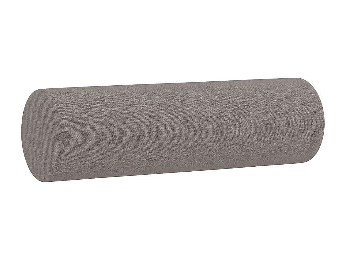 Ensemble de canapés 3 pcs avec coussins taupe tissu