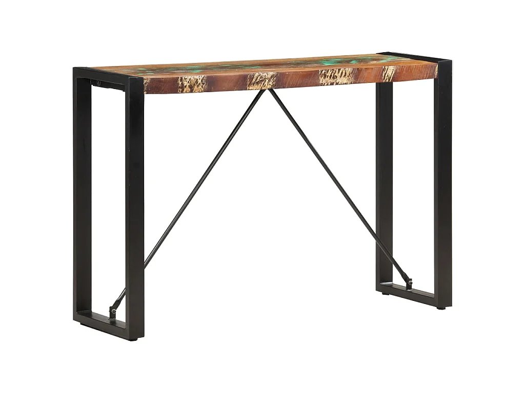 Table console 110x35x76 cm Bois de récupération massif