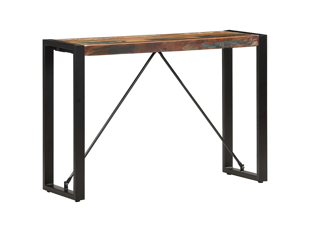 Table console 110x35x76 cm Bois de récupération massif
