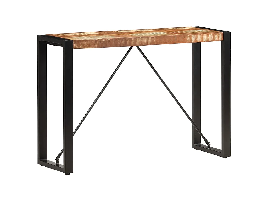 Table console 110x35x76 cm Bois de récupération massif