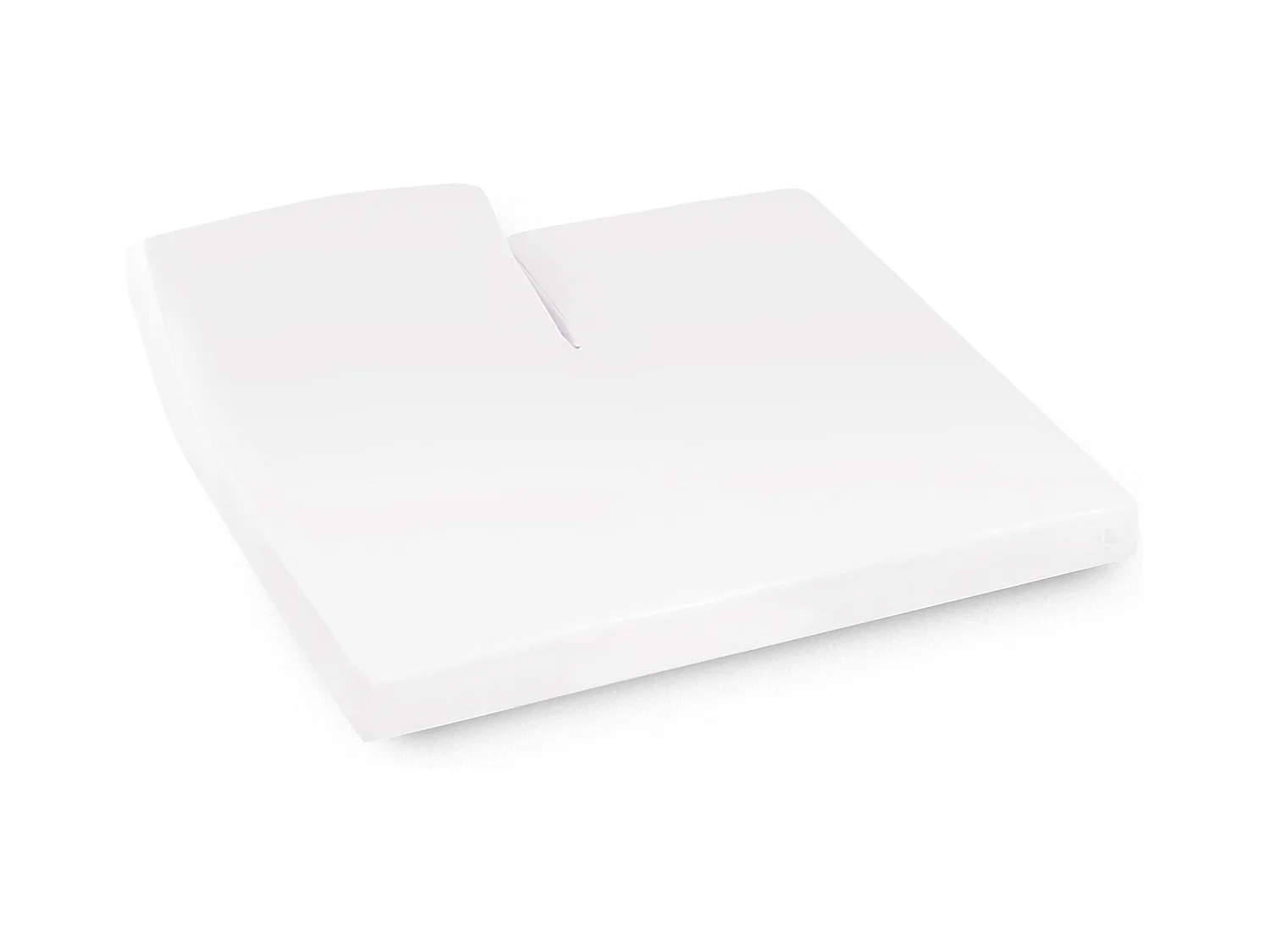Protège matelas imperméable 2x100x220 cm lit articulé TR bonnet 30cm ARNON molleton coton contrecollé polyuréthane