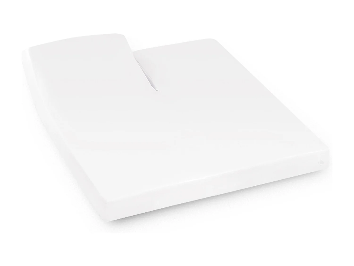 Protège matelas ANTONIN 2x80x190 cm bonnet 23 cm molleton 220 g/m² absorbant blanc lit articulé TR