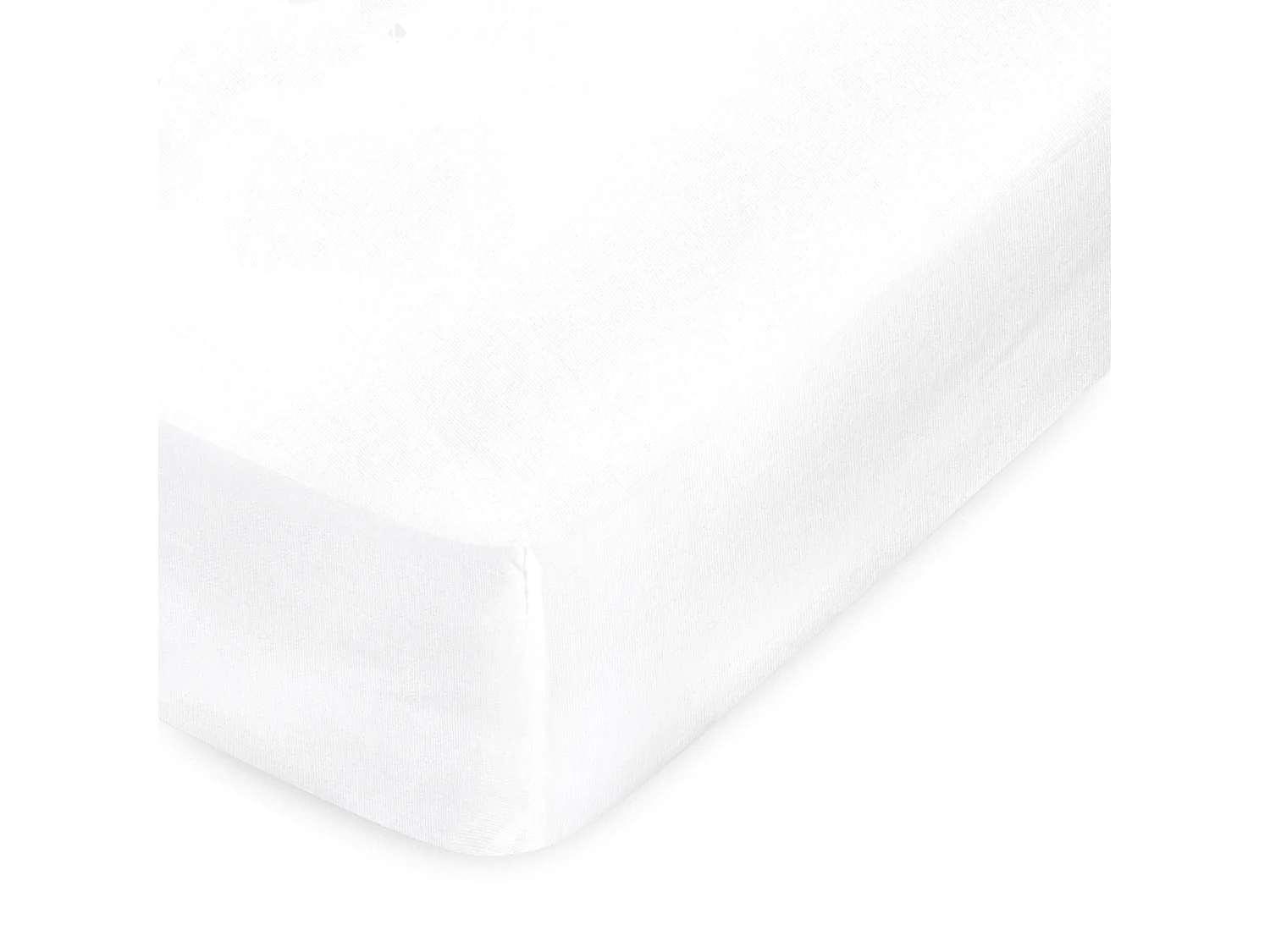 Protège matelas 130x190 cm bonnet 40 cm ACHUA molleton coton 400 g/m²