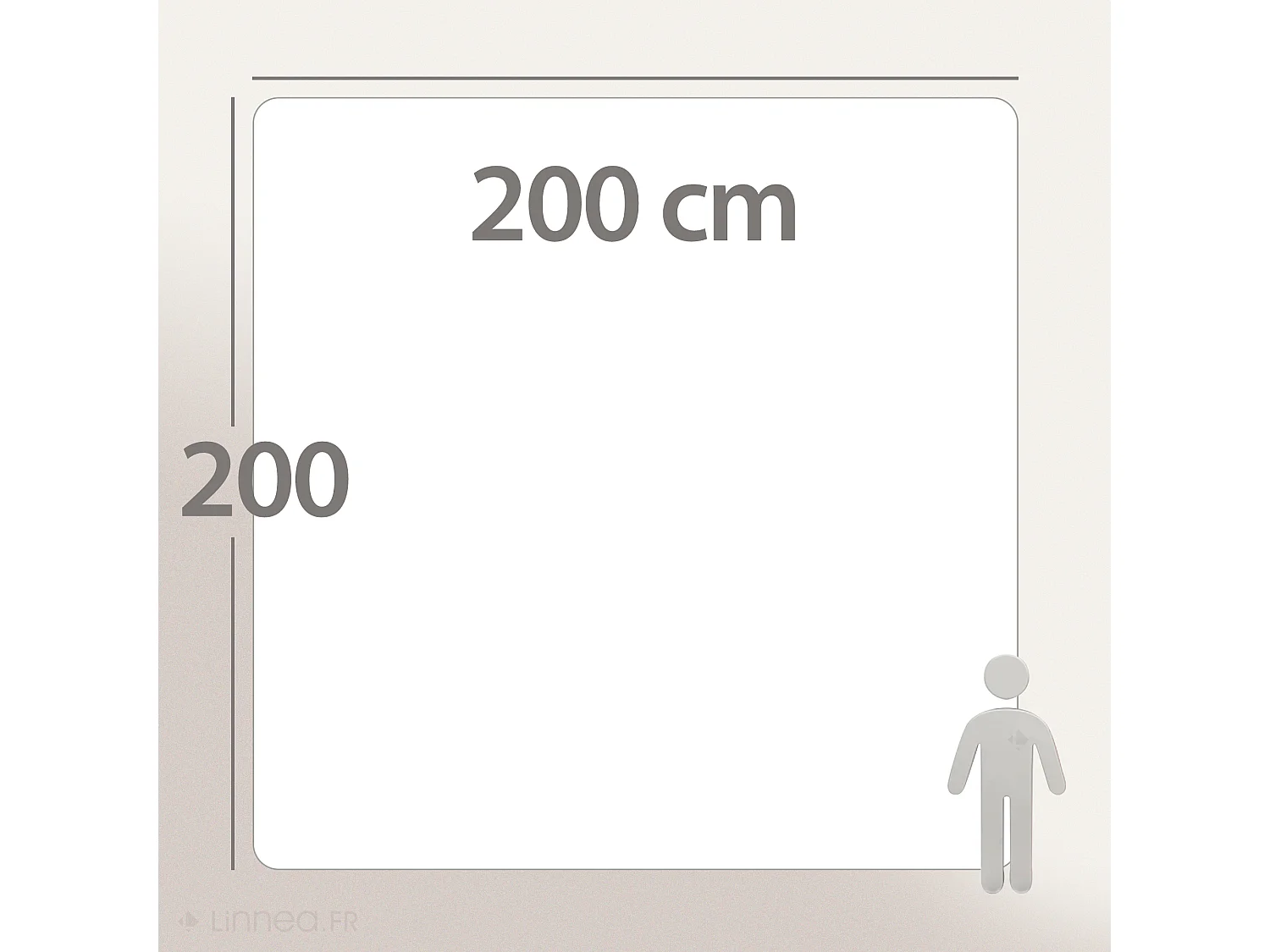 Couette 200x200 cm été FINLANDE garnissage naturel duvet de canard 180 g/m2