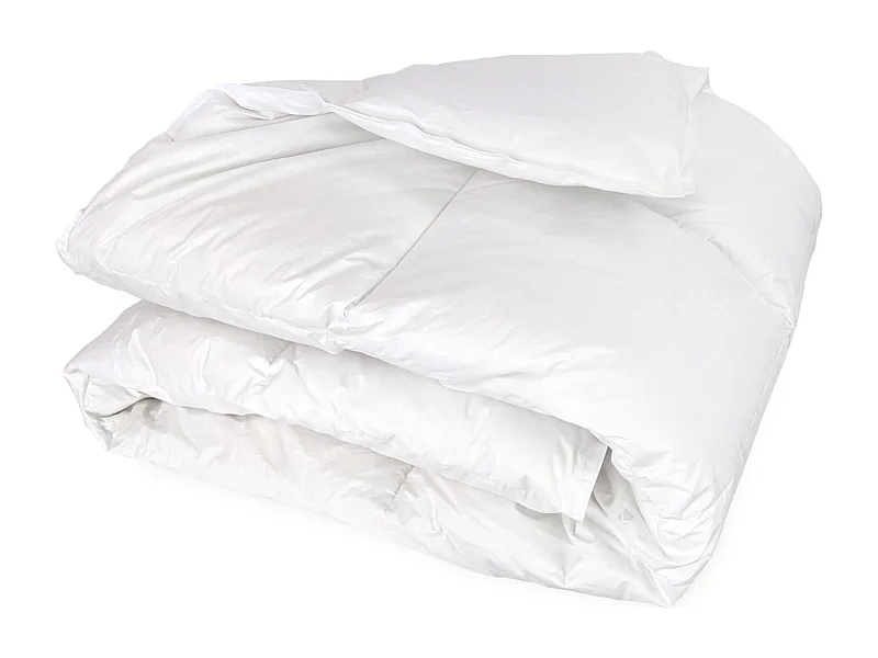 Couette 200x200 cm 4 saisons FINLANDE garnissage naturel duvet de canard 180+300 = 480 g/m2