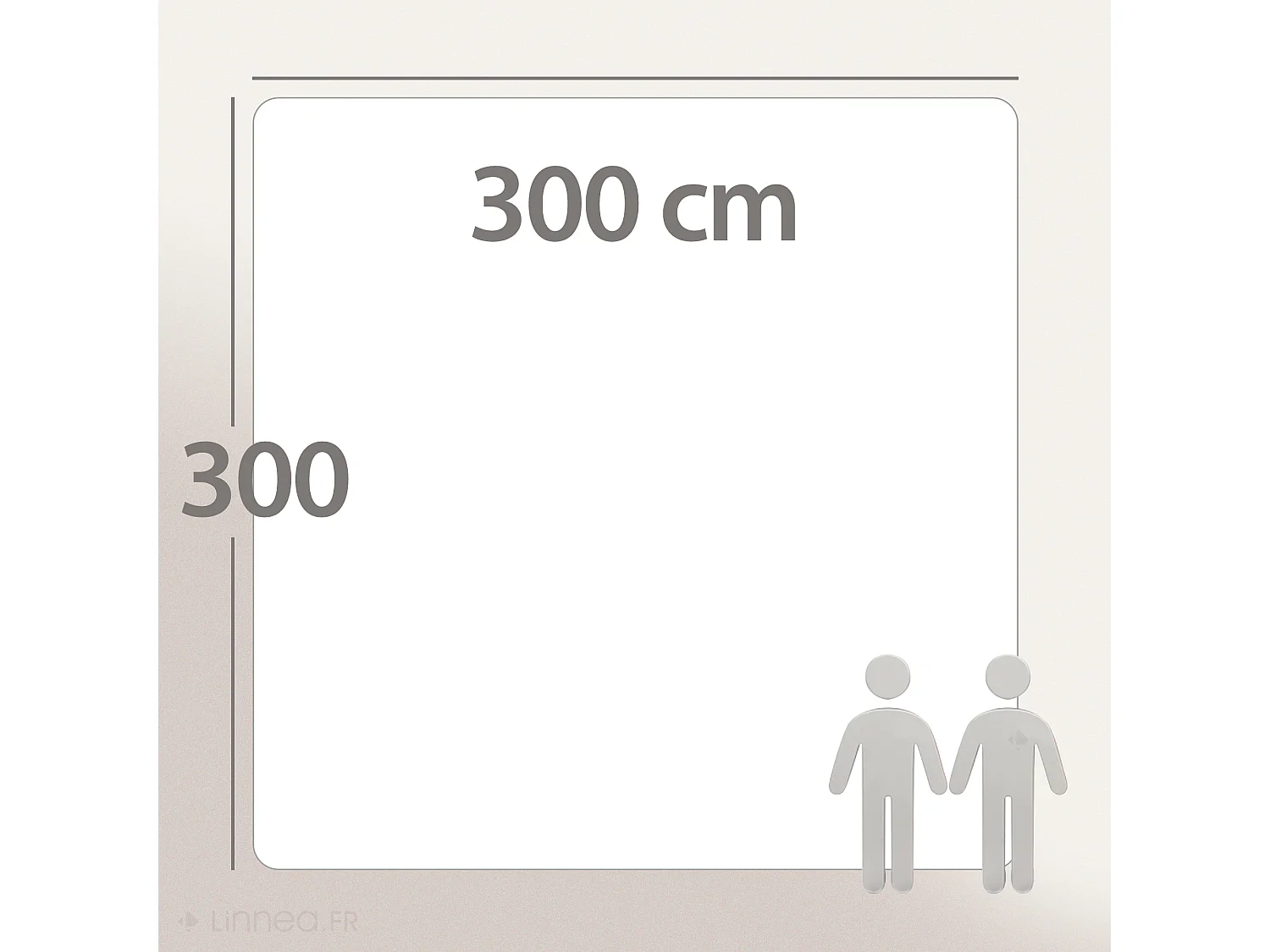 Couette 300x300 cm 4 saisons FINLANDE garnissage naturel duvet de canard 180+300 = 480 g/m2