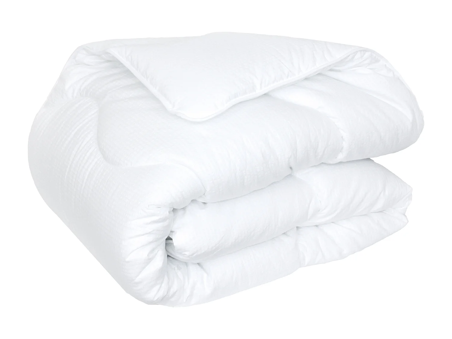 Couette tempérée 240x220 cm CARESSE garnissage polyester 375 g/m2