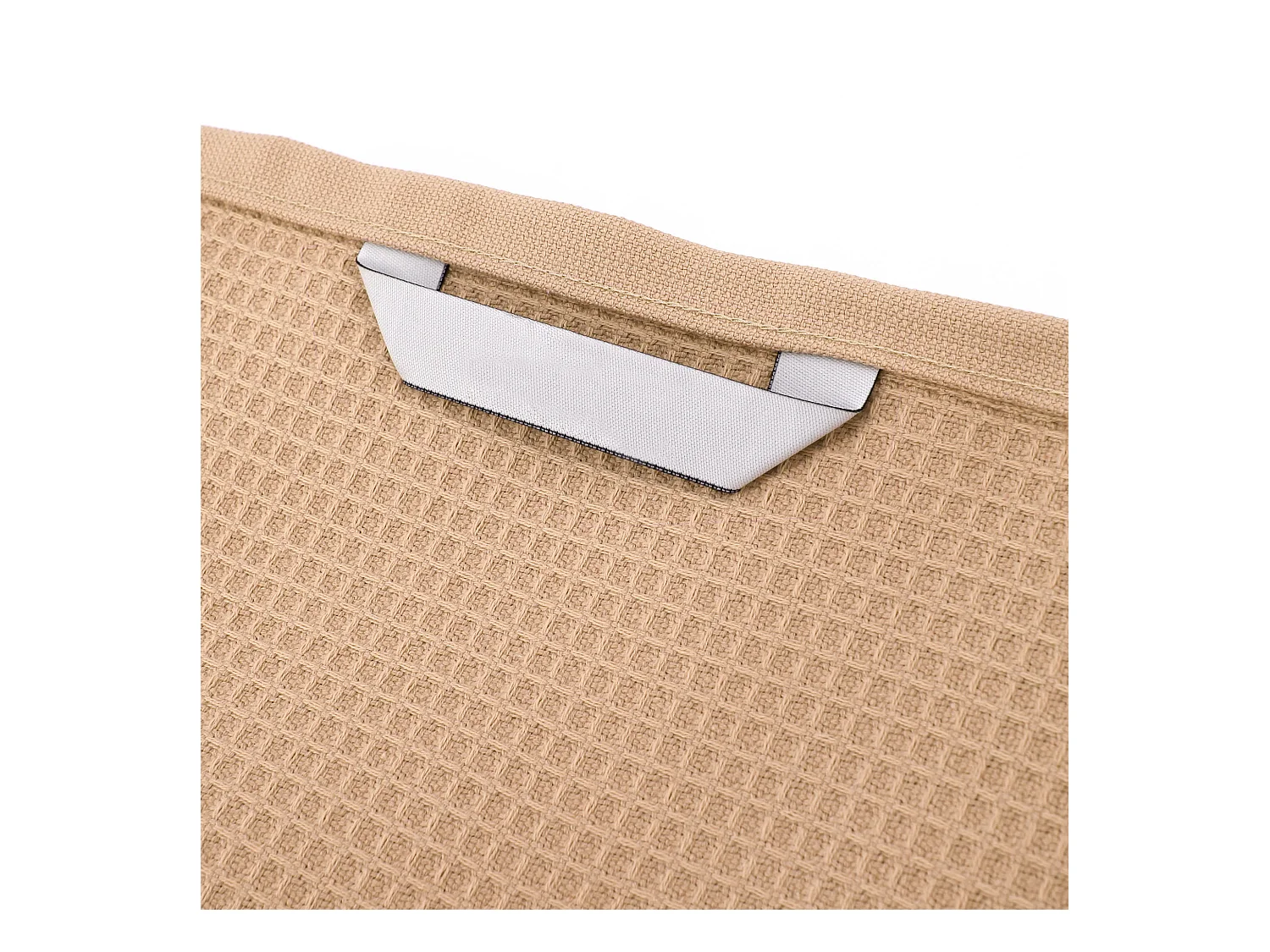 Serviette de toilette 50x100 cm nid d'abeille PURE WAFFLE 300 g/m² beige