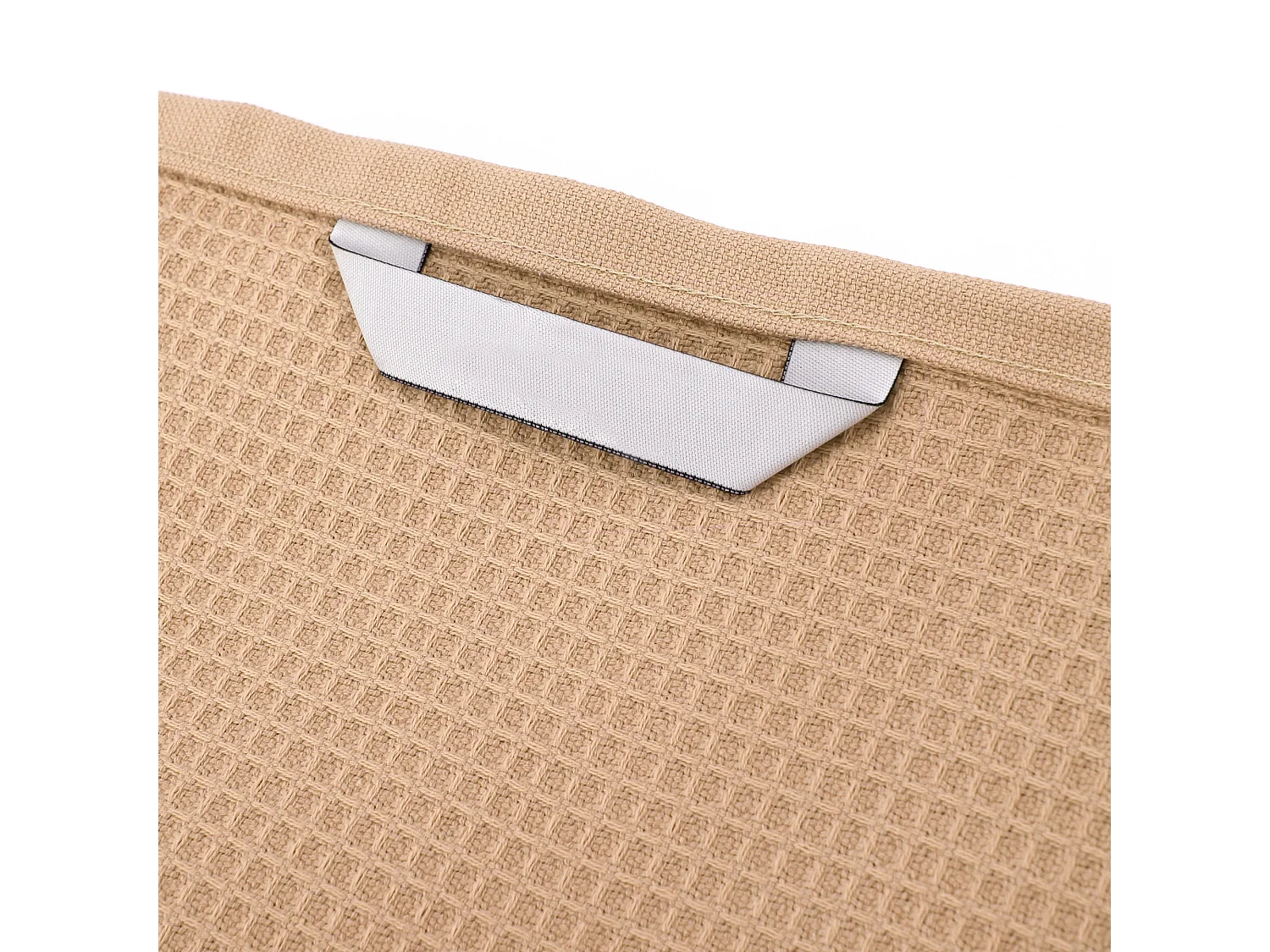 Serviette de toilette 50x100 cm nid d'abeille PURE WAFFLE 300 g/m² beige