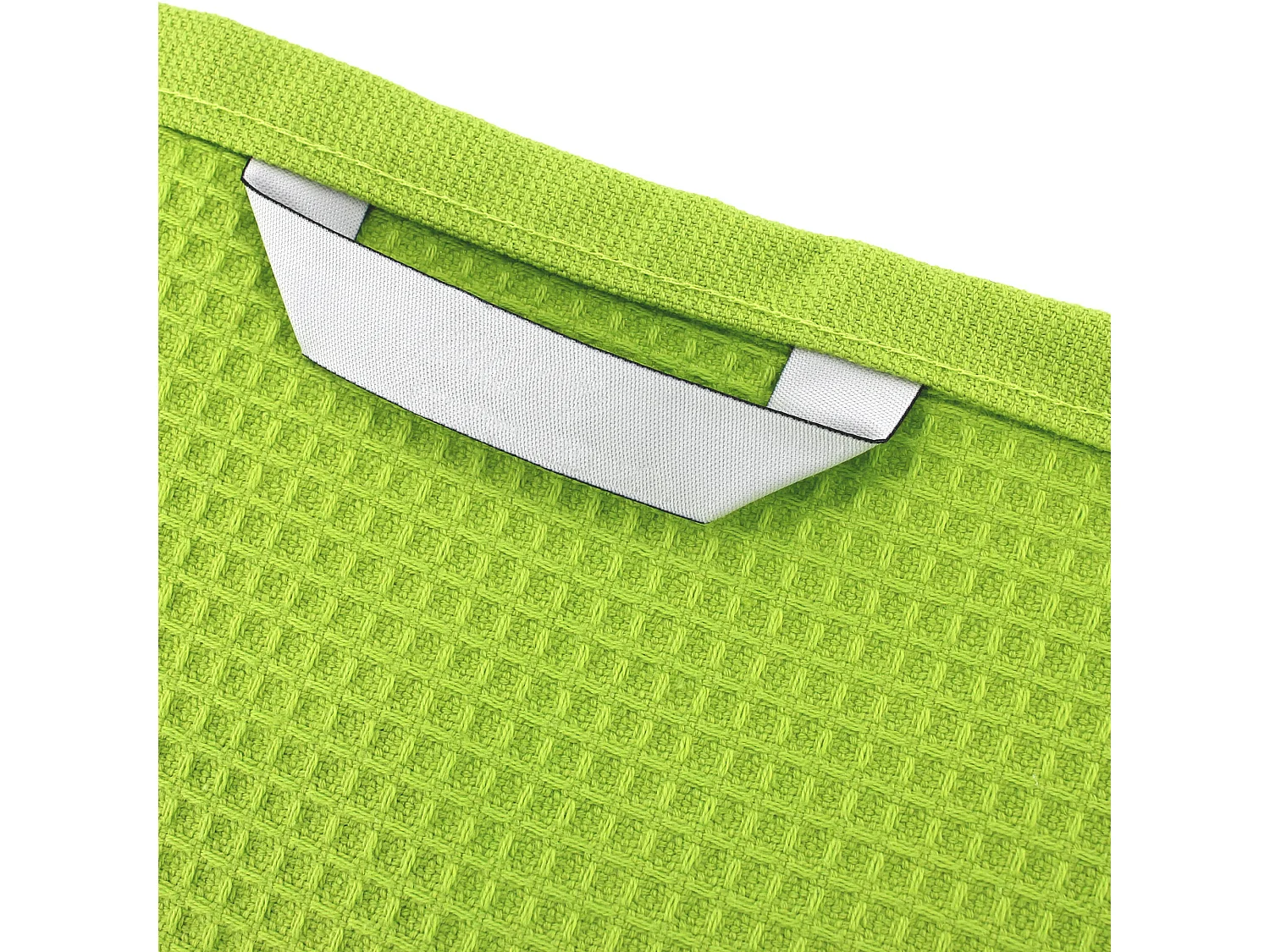 Serviette de toilette 50x100 cm nid d'abeille PURE WAFFLE 300 g/m² pistache