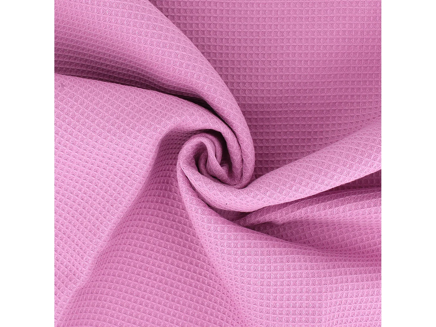 Serviette de toilette 50x100 cm nid d'abeille PURE WAFFLE 300 g/m² rose lavande