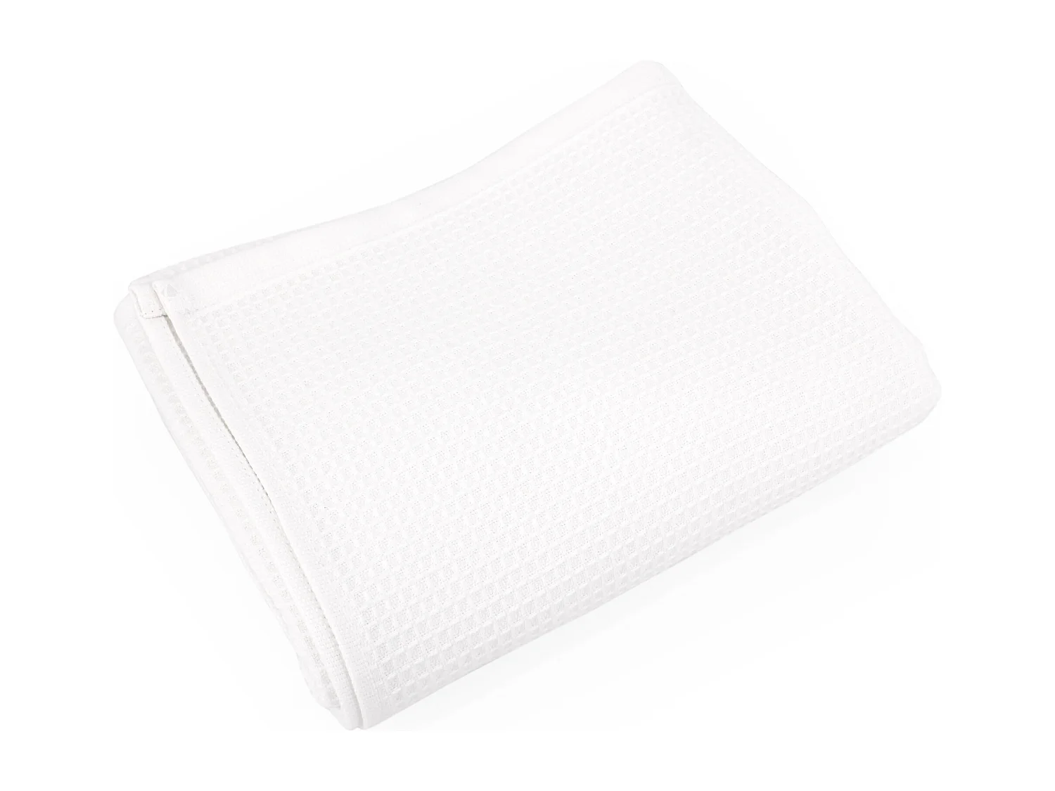 Serviette de toilette 50x100 cm nid d'abeille PURE WAFFLE 300 g/m² blanc