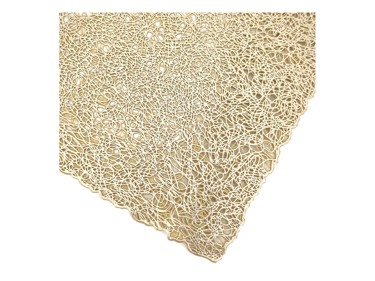 Lot de 2 sets de table IRISÉ Or