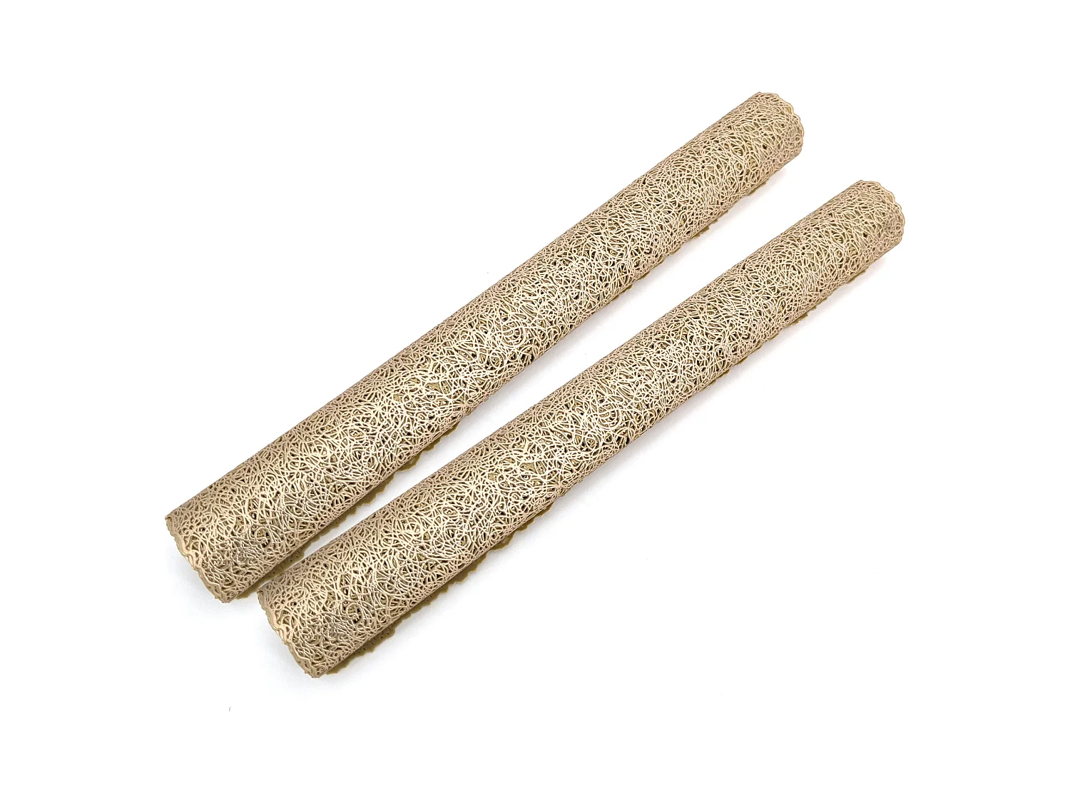 Lot de 2 sets de table IRISÉ Or