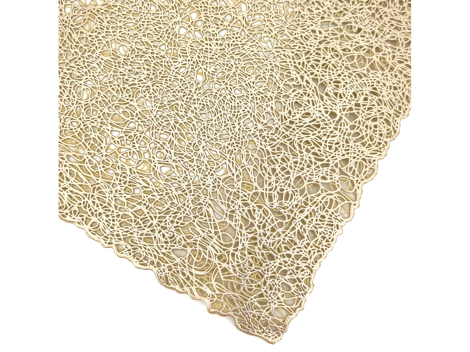 Lot de 2 sets de table IRISÉ Or