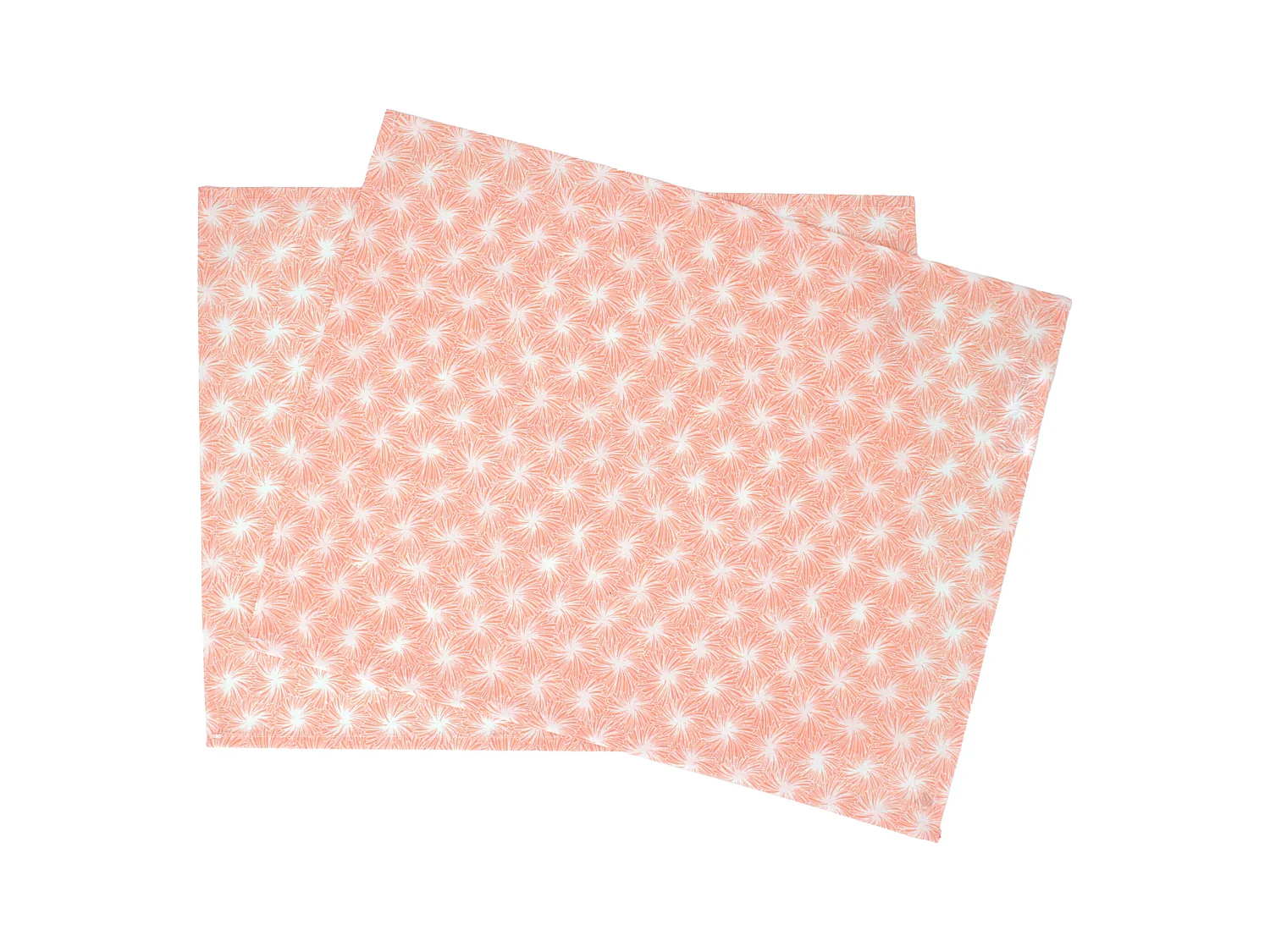 Lot de 2 sets de table 35x45 cm FUTON rose