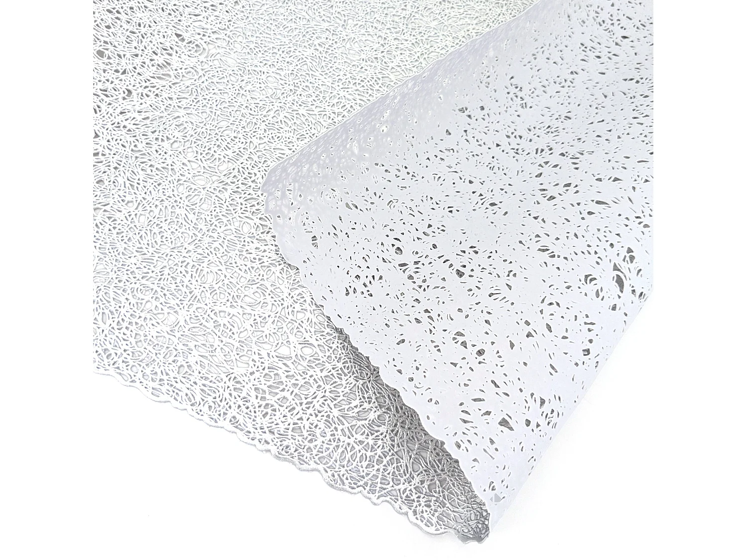 Lot de 2 sets de table IRISÉ Argent