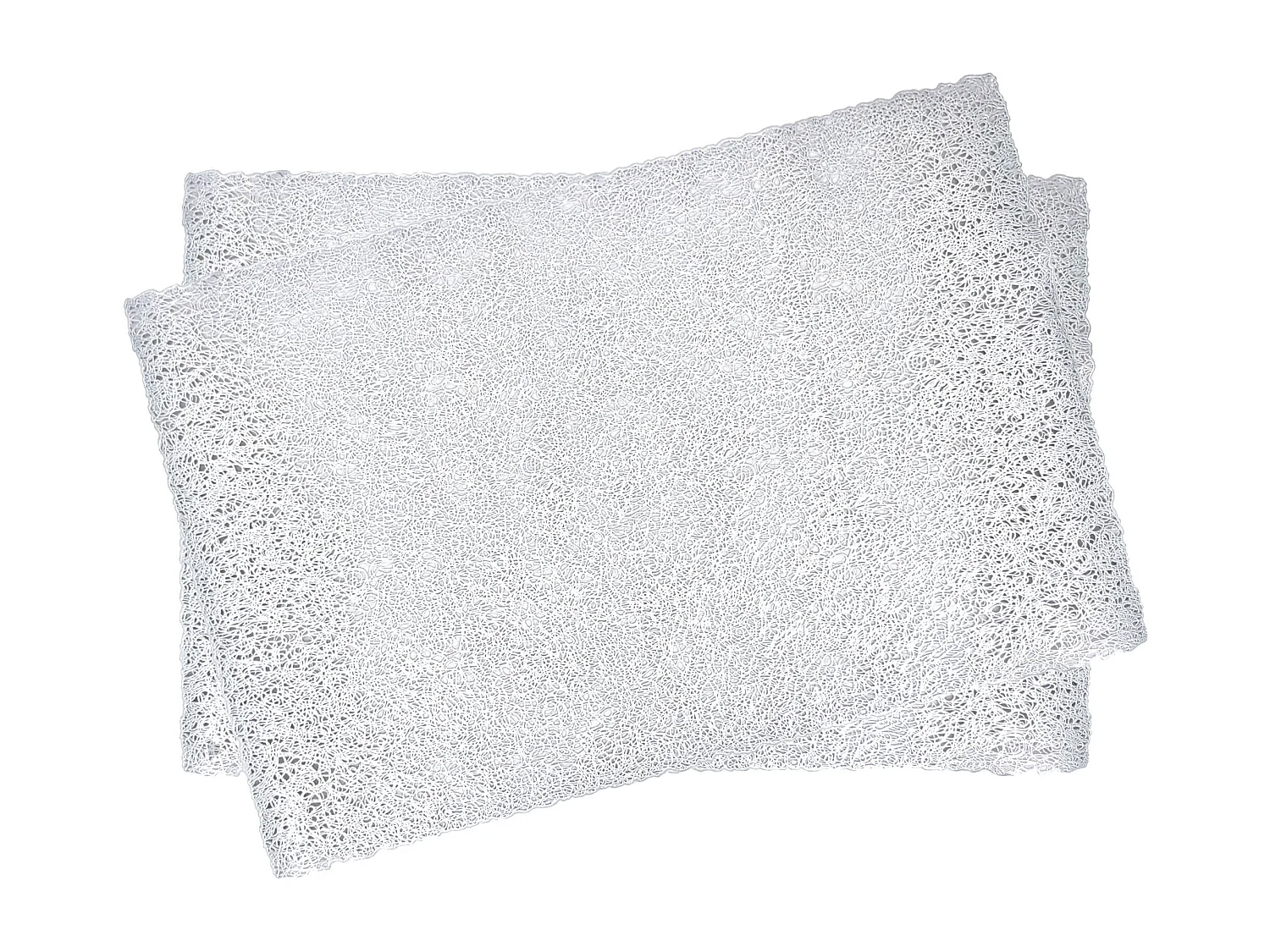 Lot de 2 sets de table IRISÉ Argent