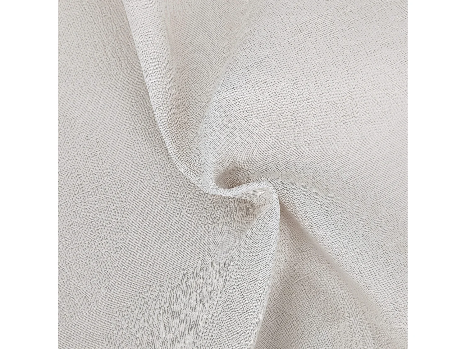 Chemin de table 45x150 cm HÉLIOS Ecru coton + enduction acrylique
