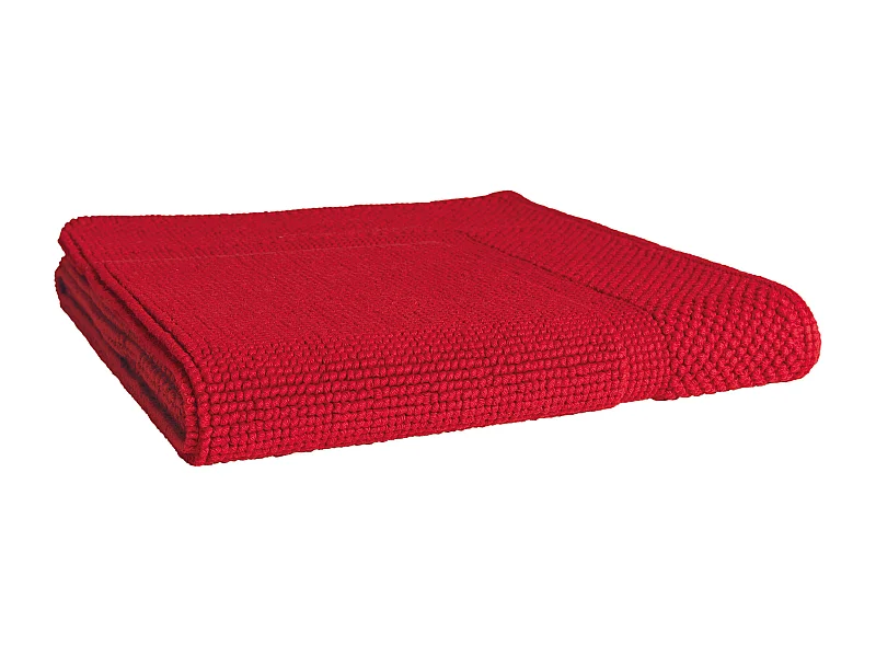 Tapis de bain 60x60 cm LOFTY Rouge 1500 g/m2