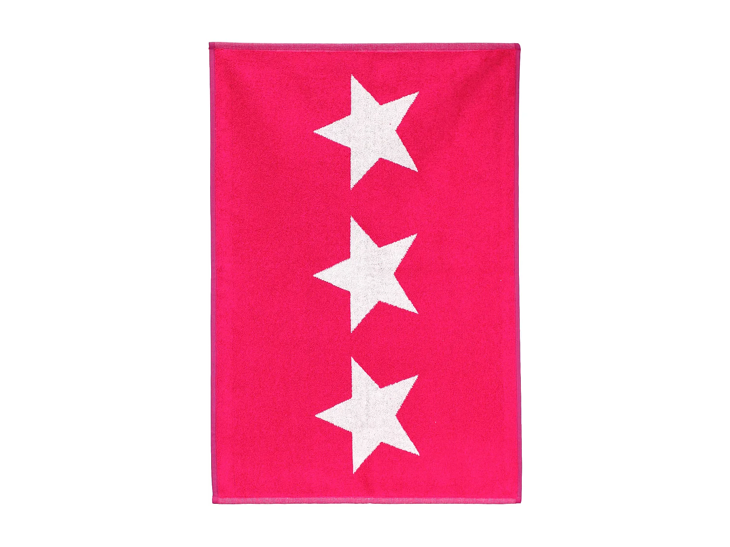 Tapis de bain 50x70 cm coton 700 g/m2 STARS Rose