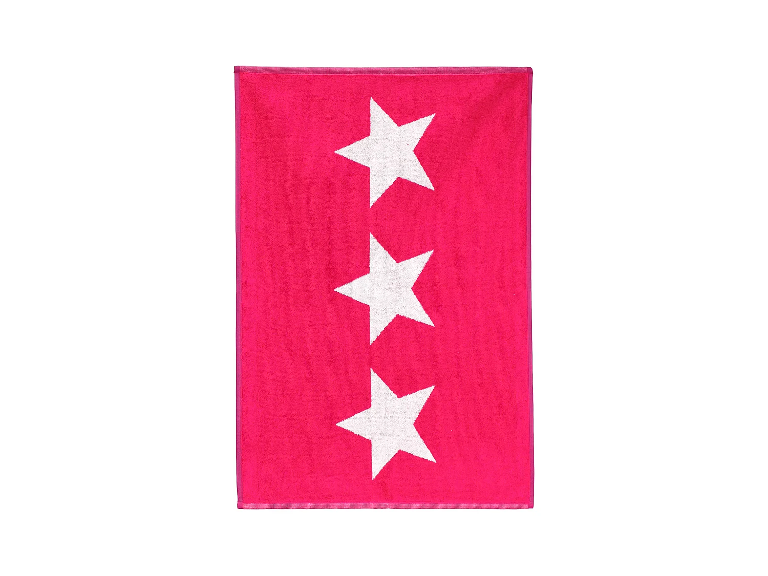 Tapis de bain 50x70 cm coton 700 g/m2 STARS Rose