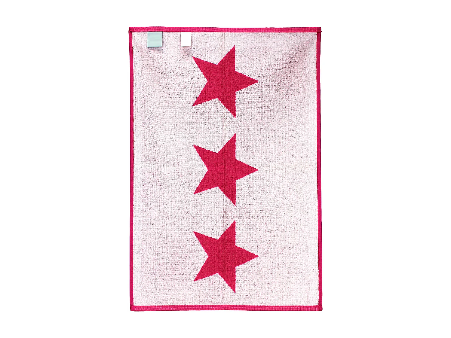 Tapis de bain 50x70 cm coton 700 g/m2 STARS Rose