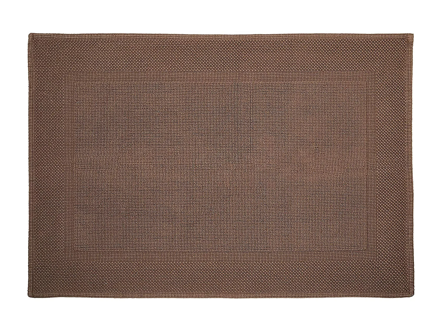 Tapis de bain 60x90 cm LOFTY marron Taupe 1500 g/m2