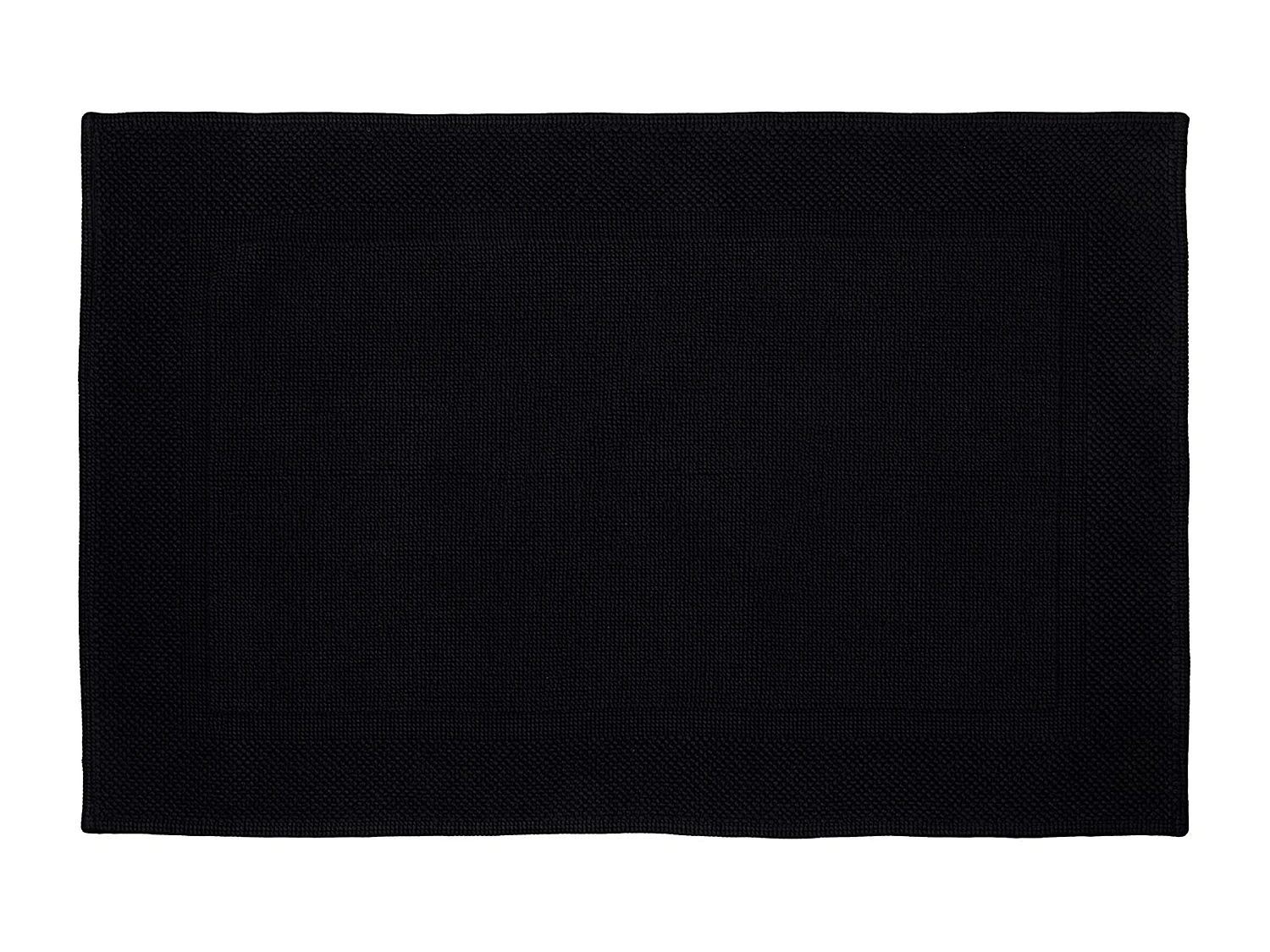 Tapis de bain 50x80 cm LOFTY Noir 1500 g/m2