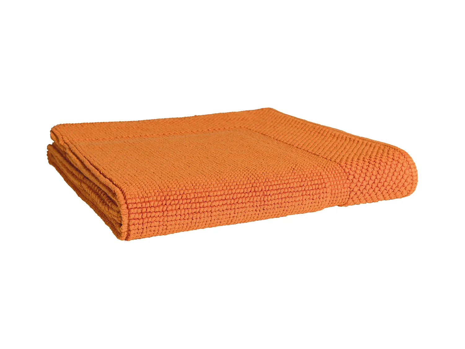 Tapis de bain 60x60 cm LOFTY orange Butane 1500 g/m2