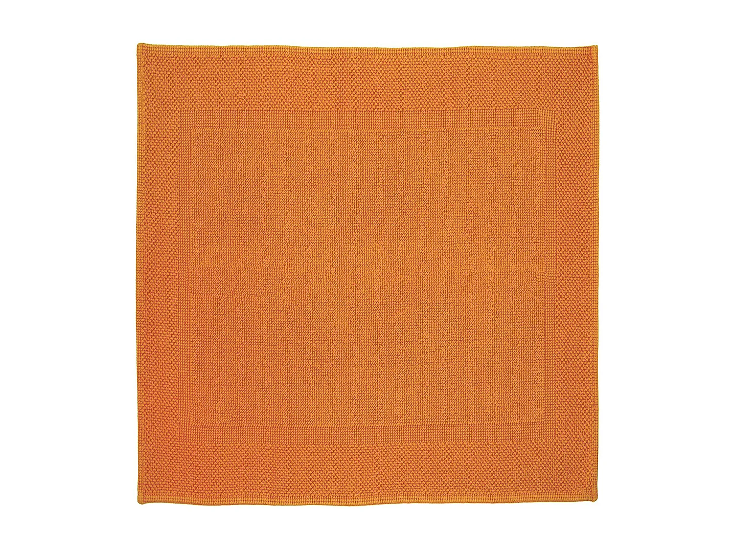Tapis de bain 60x60 cm LOFTY orange Butane 1500 g/m2